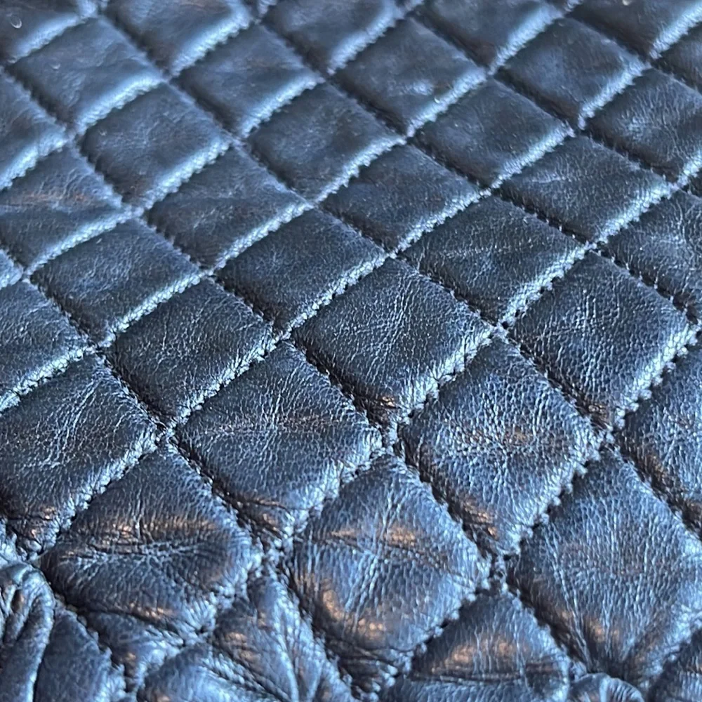 Coach Quilted Leather Heart Charm Merino Wool Lined Gloves